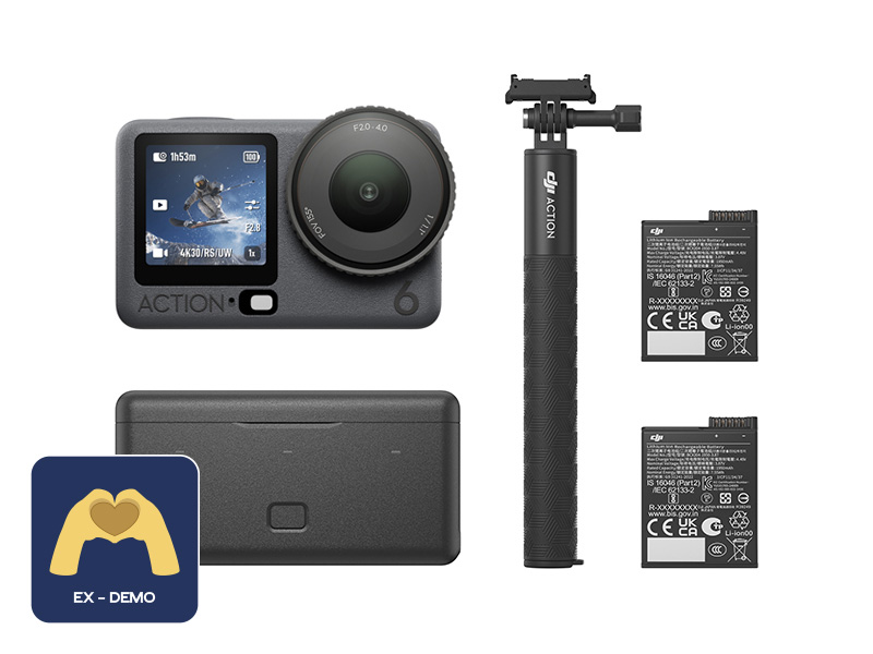 Ex-Demo Osmo Action 6 Adventure Combo